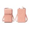 Women's Mobile Phone Bag Crossbody Wallet with Long Strap Small Shoulder Bag with Multiple Compartments for Daily Outings Travel Streets
