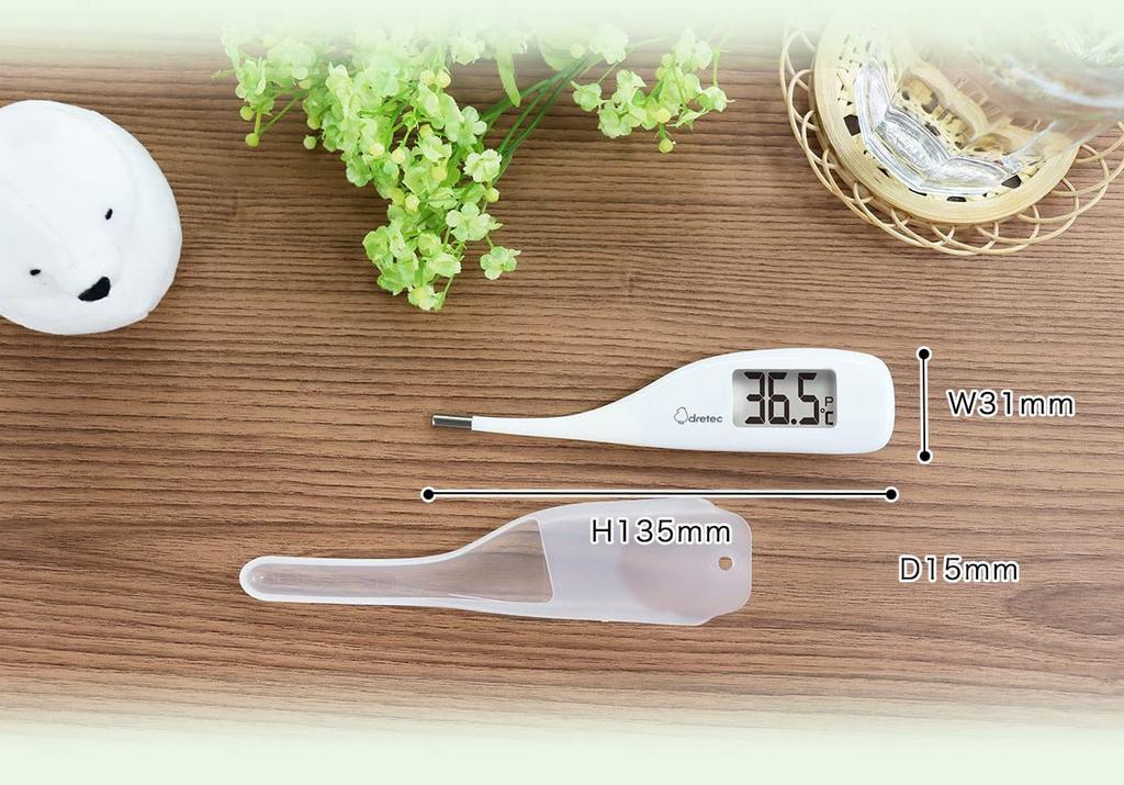 DRETEC электронное прогнозируемое измерение температуры примерно в 15 мягких касаний с гибким корпусом, в комплекте термометр, секунды, TO-204WT, наконечник,