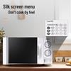 Six-Speed Mechanical Turntable Microwave Oven with Knob Control