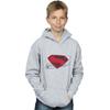 DC Comics Худи для мальчиков с логотипом Супермена из фильма «Лига Справедливости»