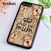 Krajews Холст Искусство Шарпей мама Лучшие Сторожевые Собаки Для iPhone 17 Air 16 Чехол для Телефона Обложка 15 14 плюс 12 13 pro max