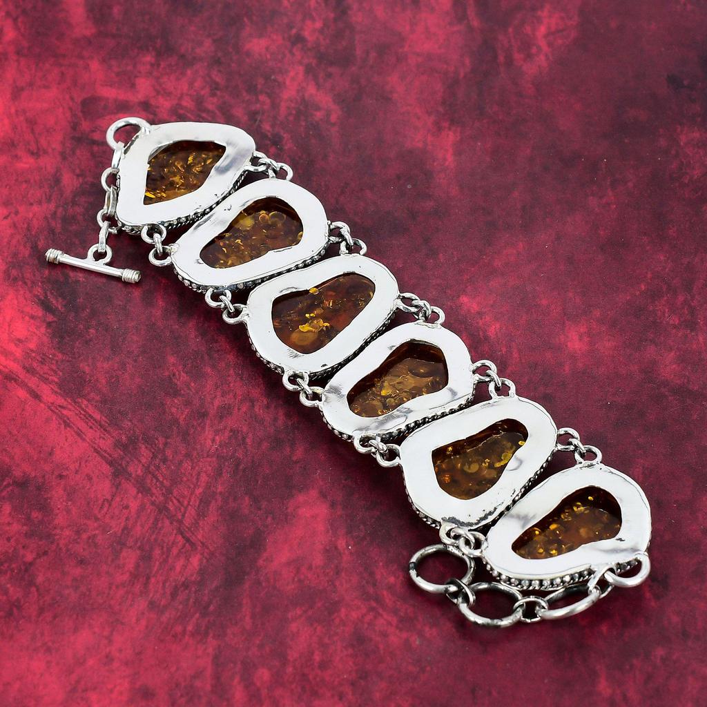 Балтийский янтарь, драгоценный камень, стерлинговое серебро 925 пробы, браслет и комплект ювелирных изделий из ожерелья, регулируемая цепочка ручной работы для женщин