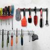 Держатель для кистей для детализации из нержавеющей стали, настенная полка для хранения, органайзер с 6 крючками для инструментов для детализации автомобиля