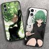 Чехол для телефона Anime One Punch Man Senritsu No Tatsumaki для iPhone 17 Air 16 15 14 13 Pro Max 11 12 Черный силиконовый чехол