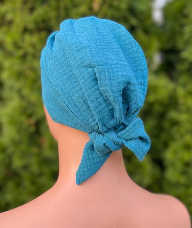 Women' Headscarf Tess 005 Muslin Turban Even After Chemotherapy