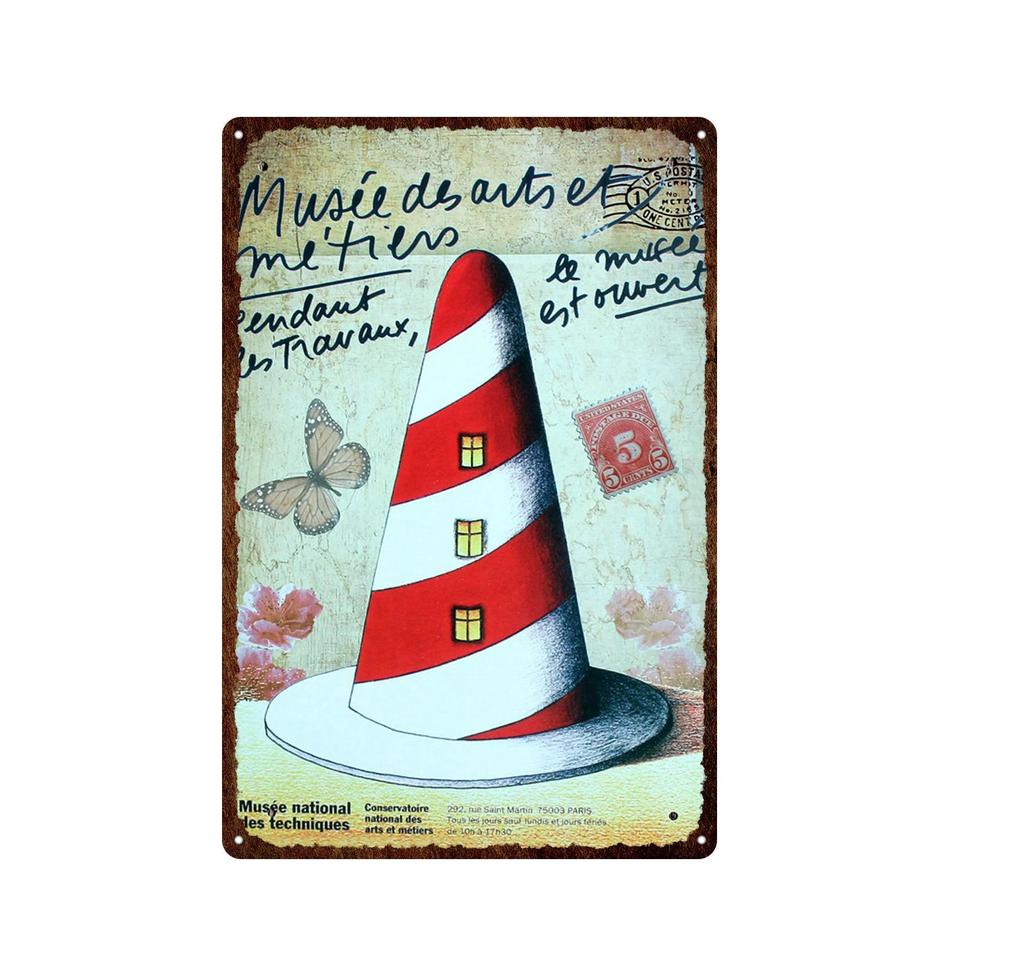 Гавайи Вайкики Приморский Пейзаж Металлическая Оловянная Вывеска Известный Туристический Город Ретро Серфинг/Декоративная Налет Для Автомобиля Железная Живопись 20*30 см