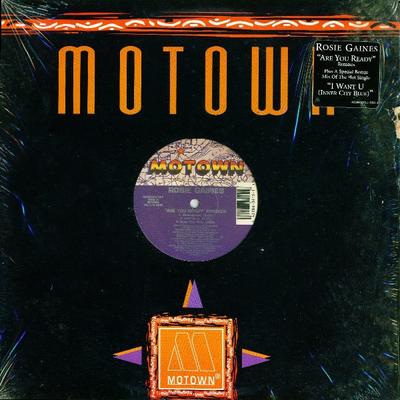 12-дюймовая пластинка ROSIE GAINES - Are You Ready (Ремиксы) 4228604151 Motown 1995 США Танцевальная и Электронная Б/У