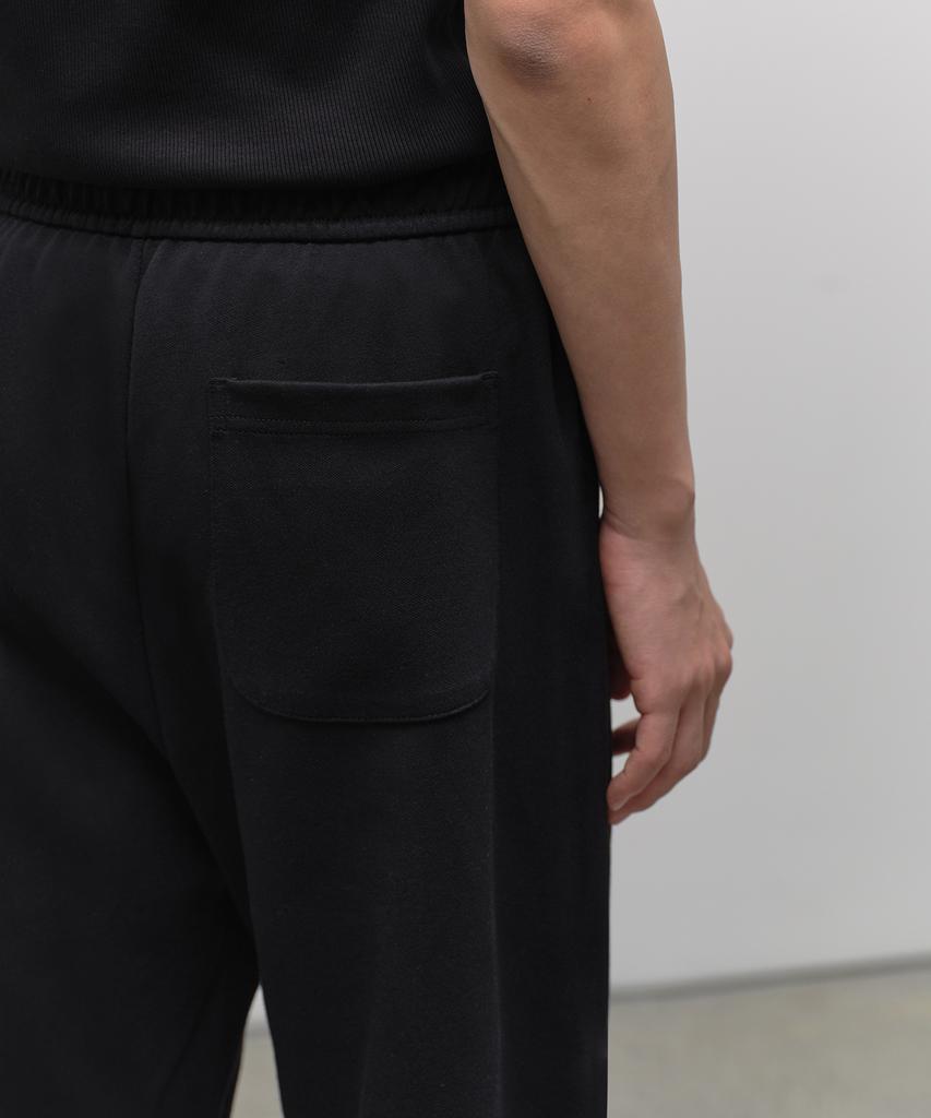 MUSINSA STANDARD Double Knit Flare Sweatpants [Black]