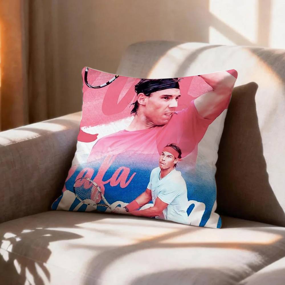 COOL Tennis RRafael Nadal Pillow Case Pattern Printed Pillowcase For Living Room Sofa Cushion Cover