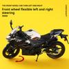 1/12 Scale Motorcycle Model for Kawasaki 400 Shock-Proof Alloy Motorcycle Model Toy Car Decoration Bracket Children's Toy