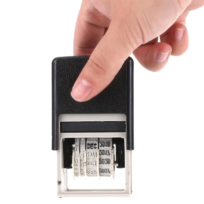 4Mm Date Seal Cylinder Date Seal English Diy Date Seal