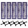 10Pcs/Lot Replacement HEPA Filter Side Brush for Neato BotVac 70e 750 80 85 Robotic  Vacuum Cleaner Parts Free Shipping