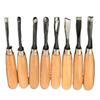 GrnArt Wood Carving Carving Knife and Hand Chisel Set for Hand Wood Carving Carving Traditional Wood Seal DIY Tools 8-Piece Set, Carving, Woodworking,