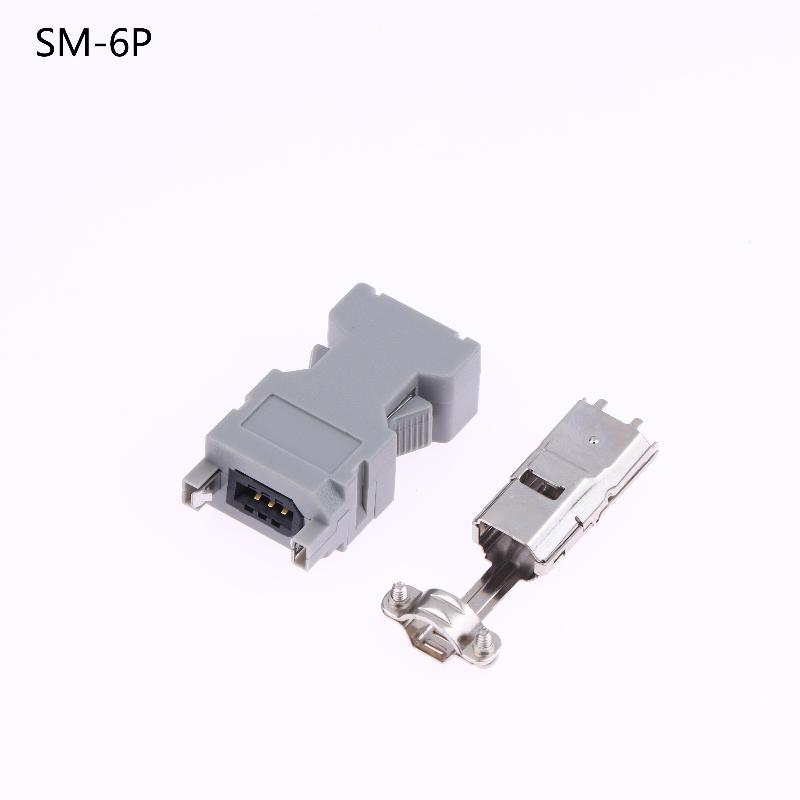 SM-6/10/14/20/26/50P/6E Pin Soldering Connector MDR/SCSI 1394 Encoder Servo Drive Plug - Various Sizes Available