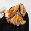 Horse Printed Scarf Summer and Autumn New Imitation Cotton Linen Silk Scarf Female Fashion Sun Shawl