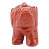 1.5inch Natural Stone Carved Elephant Crystal Figurine Home Decoration Furnishing Article (#06)