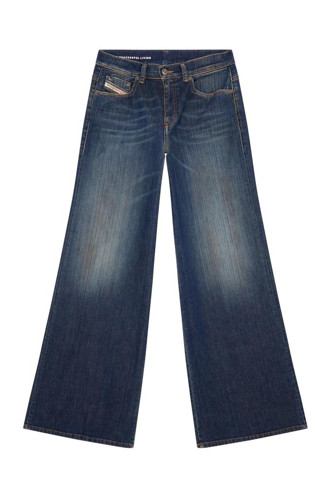 Diesel Women's D-AKEMI Denim Flare, Size L.30, A0362509J45, 24-inch, Blue, 01