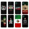 Черный чехол из ТПУ для Huawei P30 Lite P30 Pro P40, чехол для Huawei P40 LITE EP Smart 2020, чехол с эмблемой флага Мексики