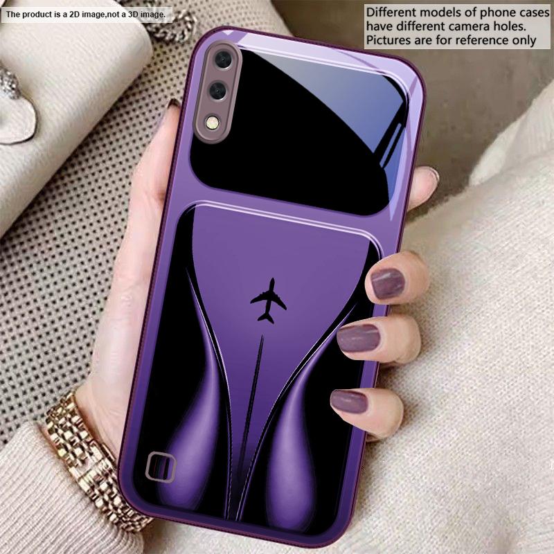 Самолет в постепенном полете Для Samsung A01 02 03 Core 04 05 06 10 12 13 14 5G 15 16 M02 12 Note 8 9 10 20 стекло Ультра чехол для телефона
