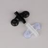 10Pcs Aquarium Isolation Plate Fish For Tank Divider Clip Black Suction Cup Dividers Holder Bracket Plastic Sheet Holder
