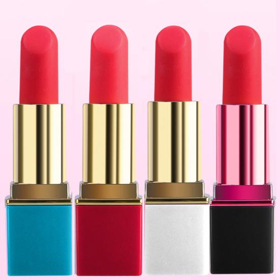 Lipstick Shape USB Charging 10 Speed Vibrator G-spot Stimulator Women Sex Toy