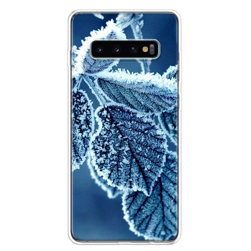 Пейзаж Зимний Свет Снег Для Samsung Galaxy A51 A50 A71 A70 Чехол для Телефона A40 A41 A30 A31 A20E A21S A10 A11 A01 5G A6 A8 + A7 A9