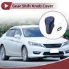 Hihaha Совместимый с Honda Accord 8 Чехол на ручку переключения передач Черно-синяя искусственная кожа 08-12 Противоскользящий