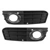 Pair of Fog Lamp Grill Left +Right Car Light Grille Cover 8KD807681 Fit for A4 B8 0912
