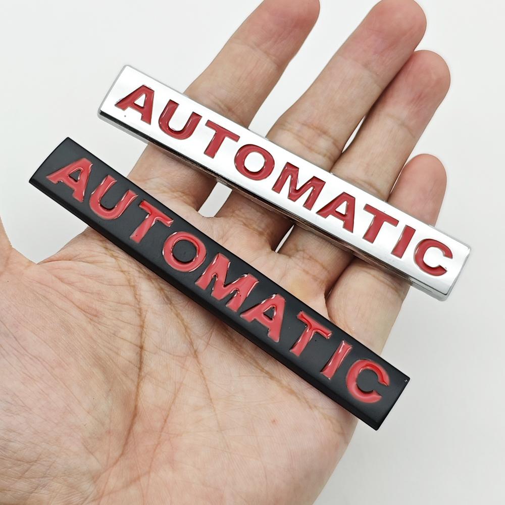 3D Metal Car Sticker Logo Automatic Emblem Rear Trunk Badge for VW Honda Jeep Renault Hyundai Skoda KIA Ford Accessories AA1