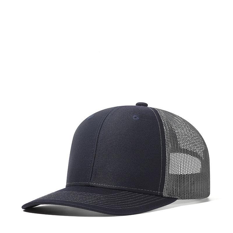 Custom Logo Animal Hunting Leather Patch Mesh Snapback Richardson 112 Trucker Hats Caps Duck Camo Trucker Hats