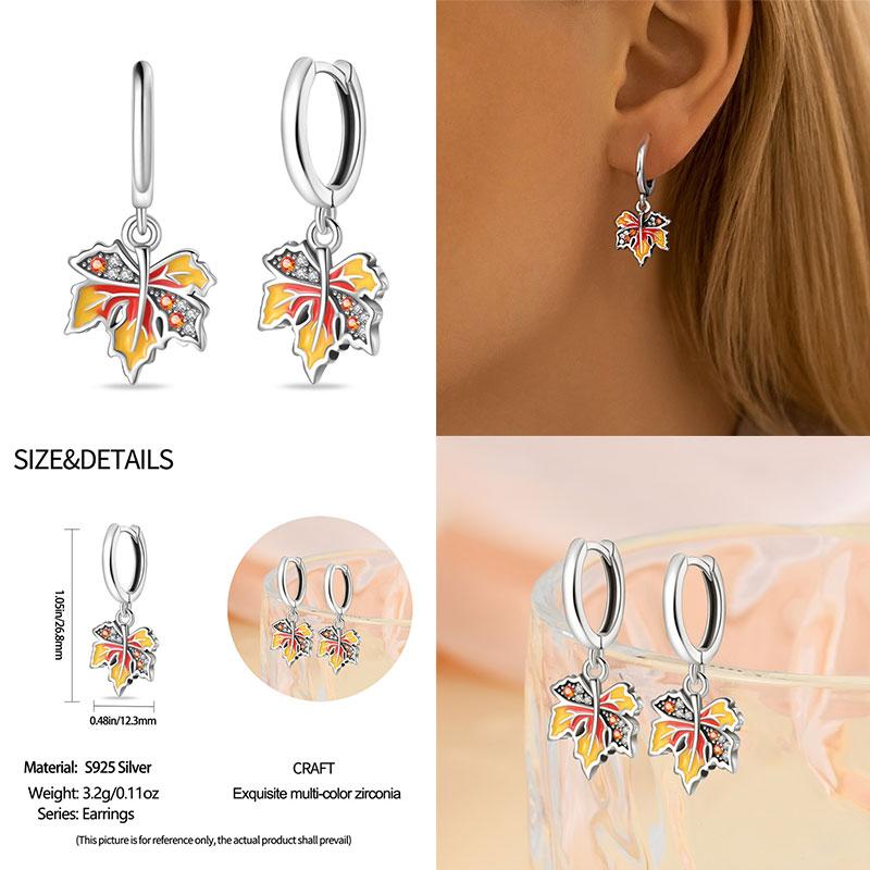 Original 100% S925 Silver Sunflower K Gold Pendant Earrings Iris Earrings Ladies Birthday Anniversary Gift