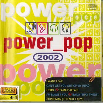 CD РАЗНЫЕ ИСПОЛНИТЕЛИ - Power Pop 2002 MAXXCD01066 MAXX MUSIC Поп Не из Японии Б/У