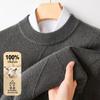 Men's 100% Pure Wool Round Neck Sweater