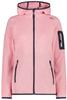 Jacket CMP Jacket FIX Hood Pink White 03CU