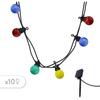 Солнечная гирлянда - LUMISKY - PARTY GUINGUETTE SOLAR - 5,70 м - 8 режимов - 10 разноцветных светодиодных шаров