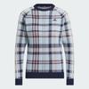 Golf 2023 Fw Women Golf Jacquard Long Sleeve Pullover Sweater Hy0903