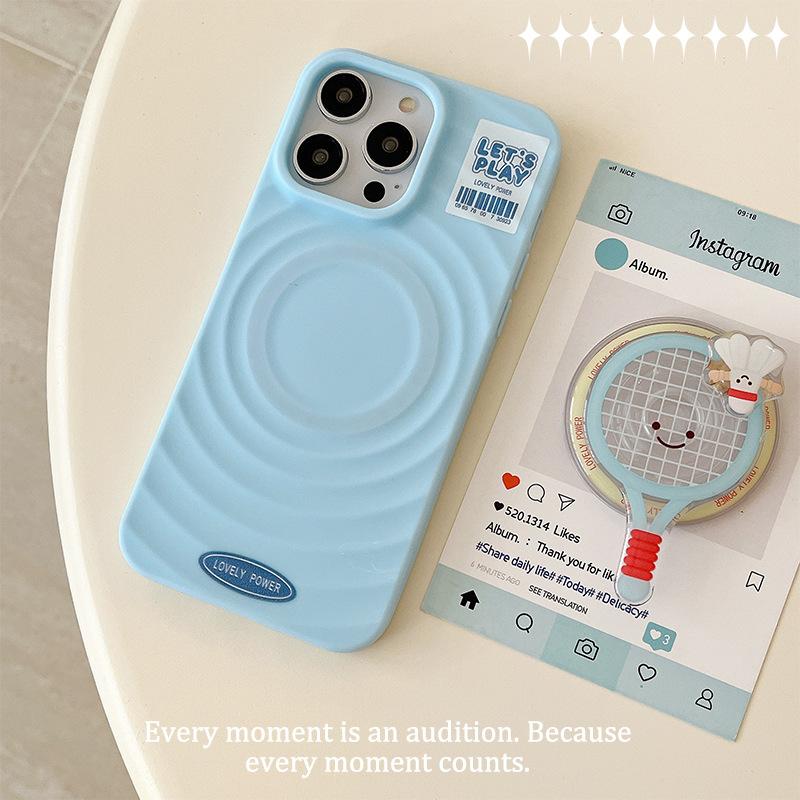 Table Tennis Badminton Applicable To Apple 15promax Full-inclusive Mobile Phone Case IP16pro Magnetic Snap Bracket Protection Case
