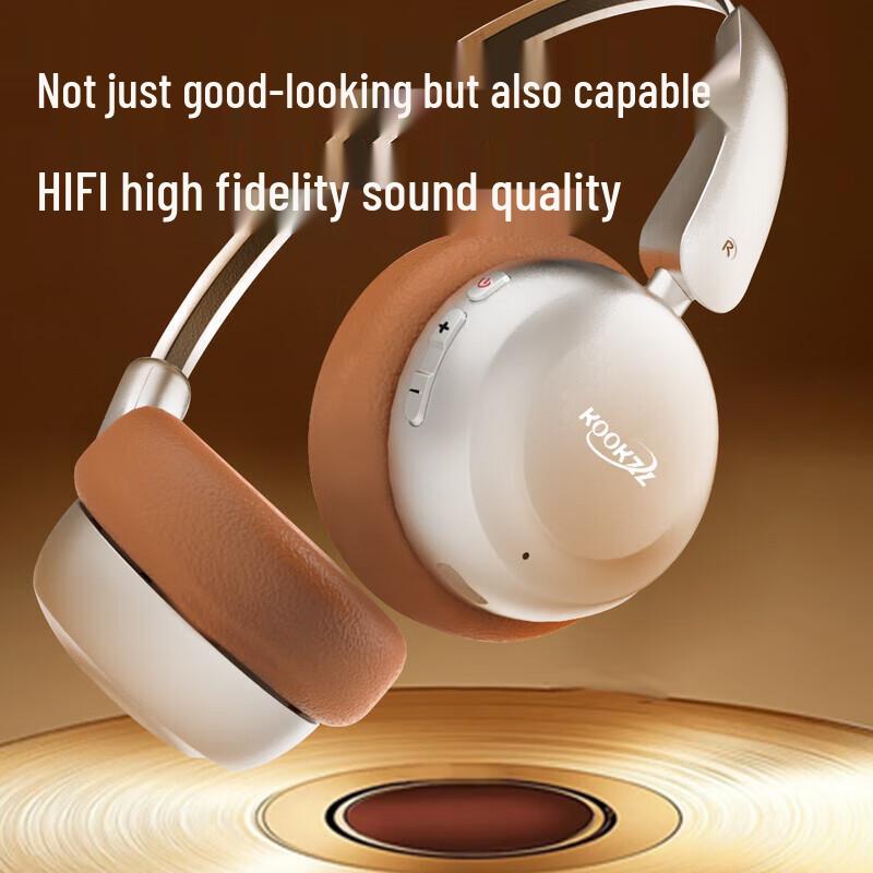 KUKZ R15 Ретро Беспроводные Накладные Наушники