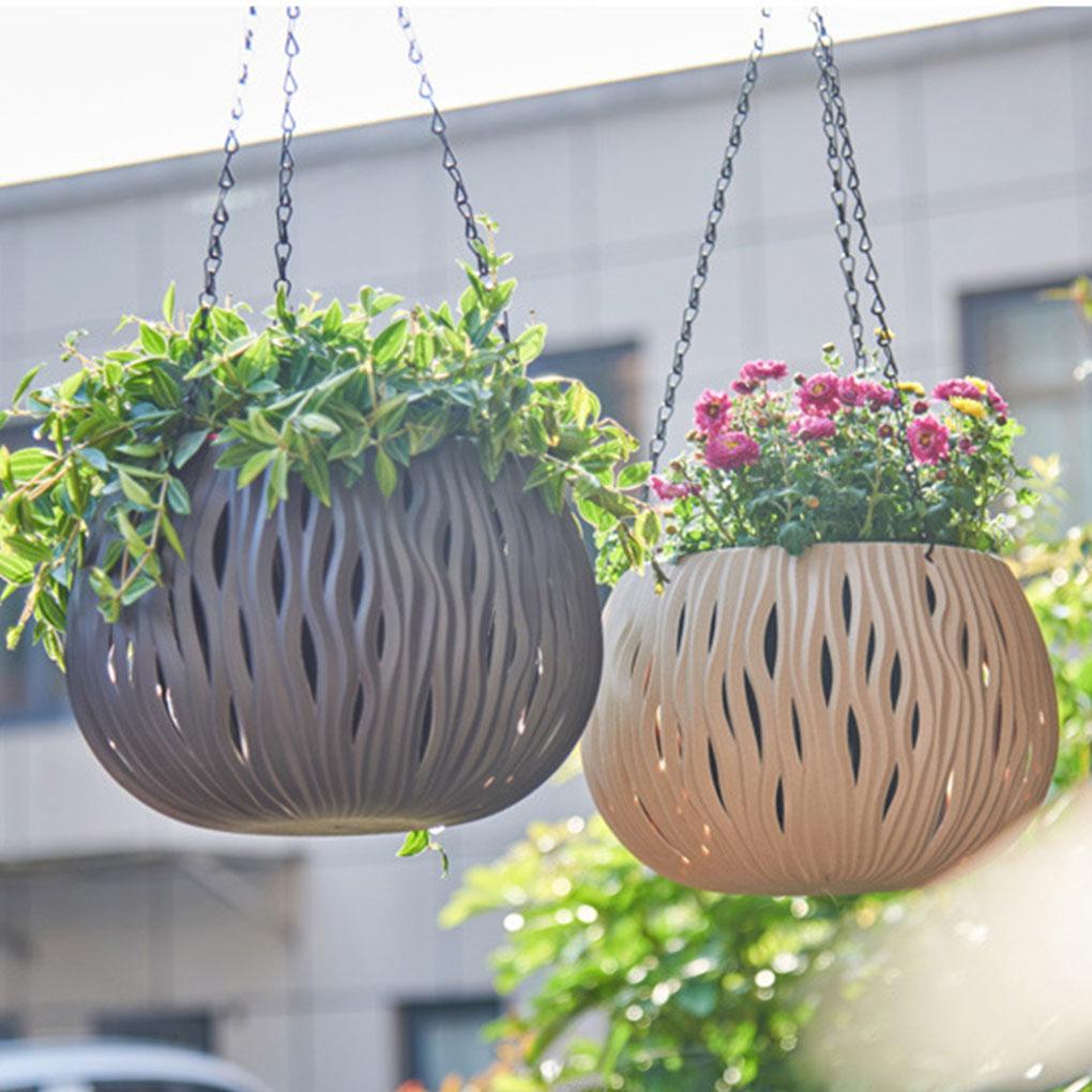 Красивый цветочный горшок для внутреннего и наружного сада, позволяющий растениям расти