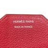 Подержанный кошелек HERMES Красная серия Evercolor Женский