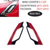 Car Fender Turn Signal Light Covers Stickers For MINI Cooper Countrman R60/Paceman R61 2011-2016 Exterior Auto Accessories