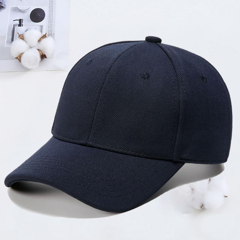 High Quality Pineapple Cloth Baseball Cap Autumn and Winter Visor Cap Cap Embroidery Men