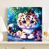 Frame Painting By Numbers Kits Tiger Animals Handwork Paint By Numbers Diy Crafts For Home Decoration 40x40