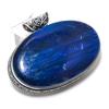 Blue Labradorite Gemstone 925 Sterling Silver Jewelry Pendant 1.85"
