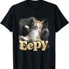 Eeppy Кот Забавный Сонный Кот Мем Котёнок Удобно Спящий Мужчины Женщины Дети Футболка