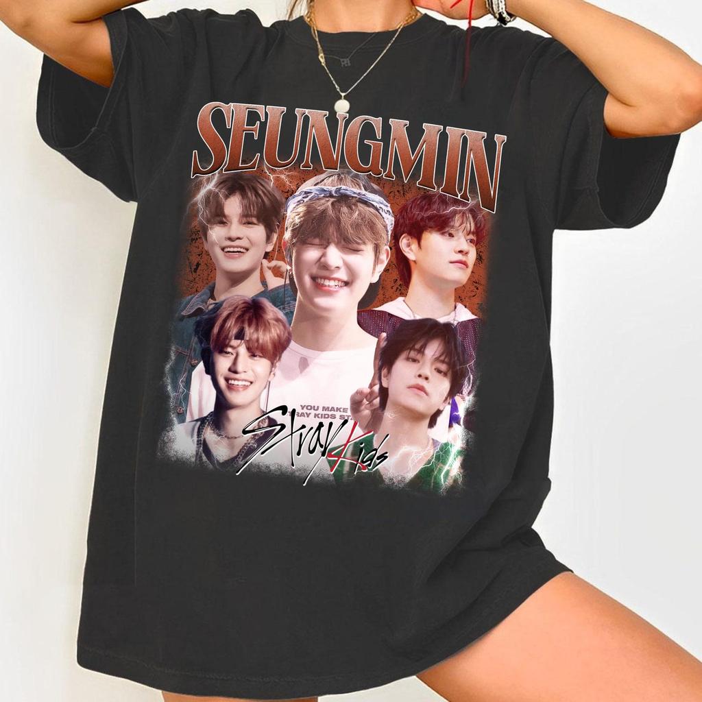 Футболка Seungmin Stray Kids Мировой тур 2025