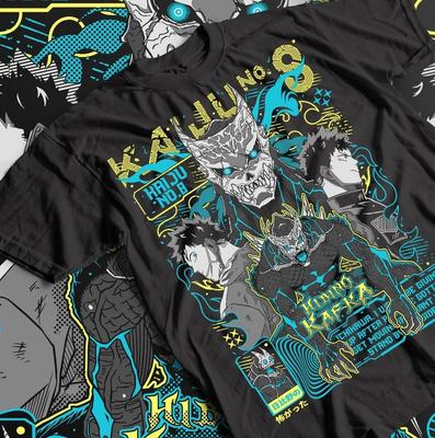 Футболка Kaiju no 8, Подарок Хосины, Унисекс, Аниме Графическая футболка, Все размеры