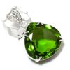 Peridot Gemstone Handmade 925 Sterling Silver Gift Jewelry Pendant 1.77" g9L31