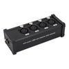 XLR Cable Box Extender 4 Channel Female Lighting Conversion Digital Multi Network XLR Cable Box