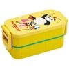 Skater Bento Box Pandako Panda 600ml Antibacterial 2 Tiers for Women Made In Japan YZW3AG-A